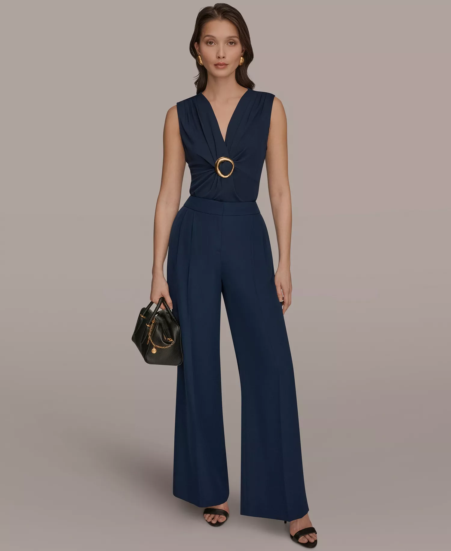 Donna Karan Women's High-Waist Mid Rise Pants - Image 5