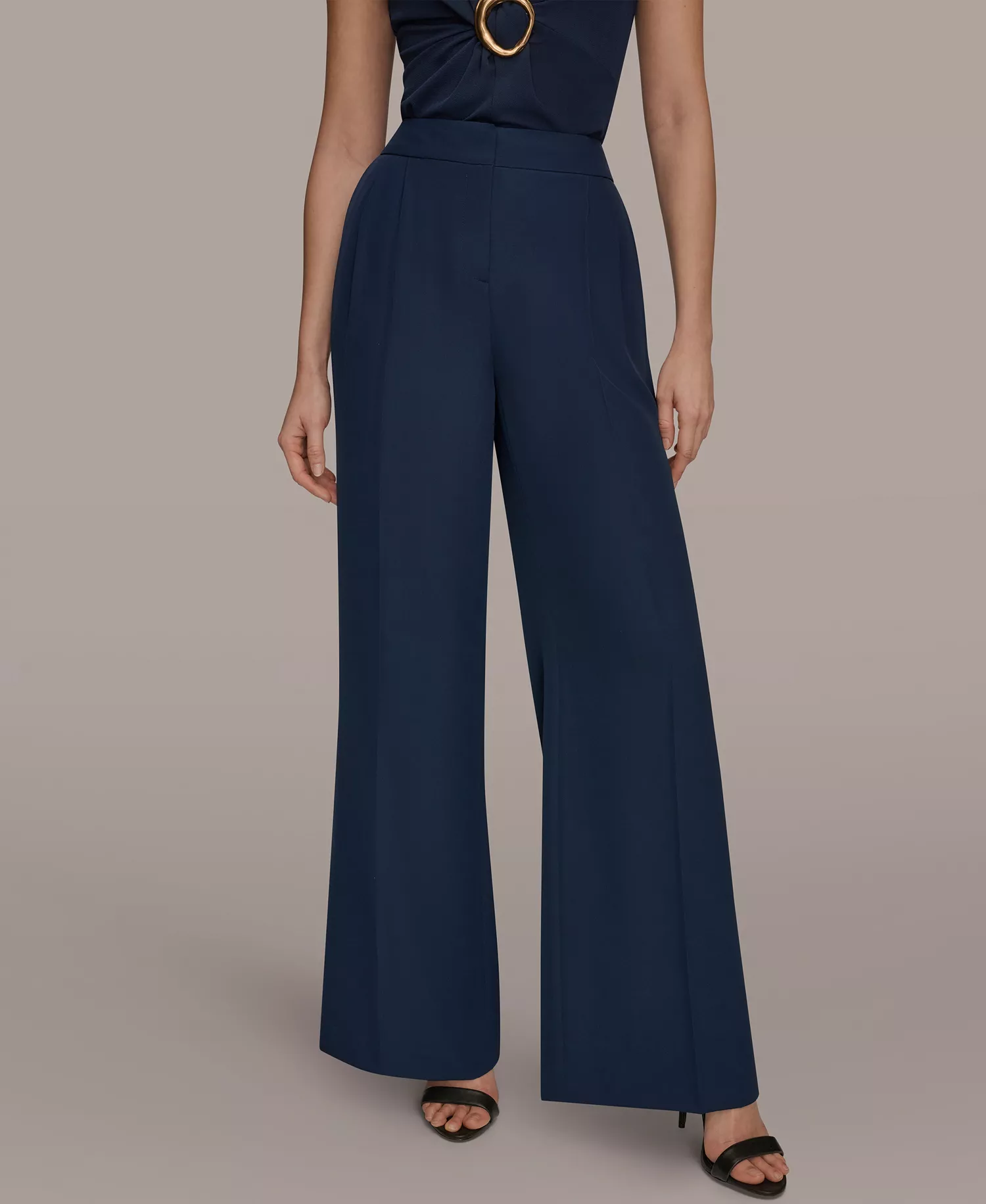 Donna Karan Women's High-Waist Mid Rise Pants - Image 7
