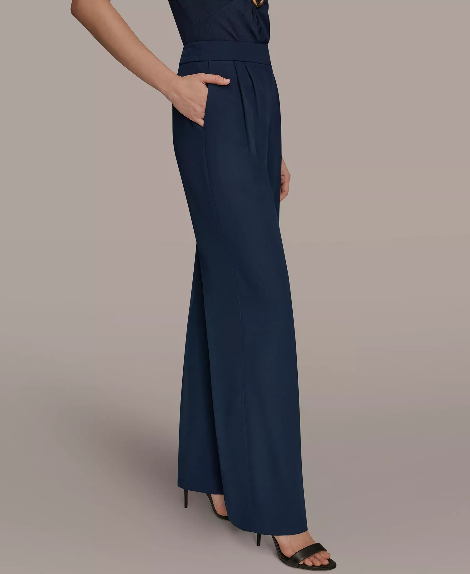 Donna Karan Women's High-Waist Mid Rise Pants - Image 8