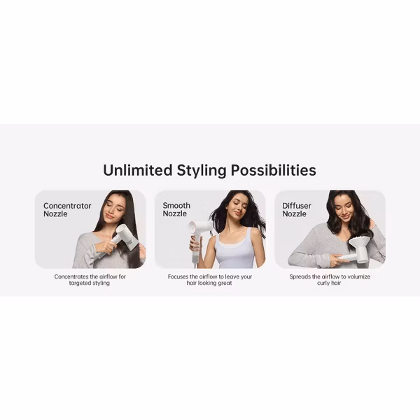 Laifen SE2 Hair Dryer - White - Image 12